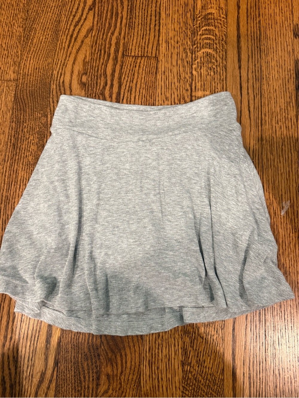 art class Heather Gray Knit Skirt with Flare